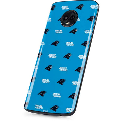 NFL Carolina Panthers Blitz Series Moto G6 Skin