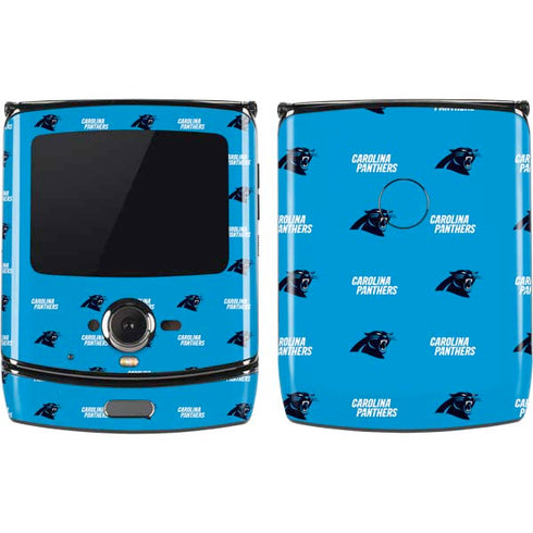 NFL Carolina Panthers Blitz Series Motorola RAZR Skin