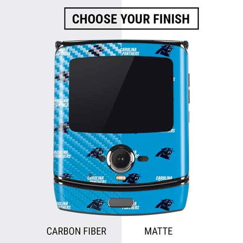 NFL Carolina Panthers Blitz Series Motorola RAZR Skin