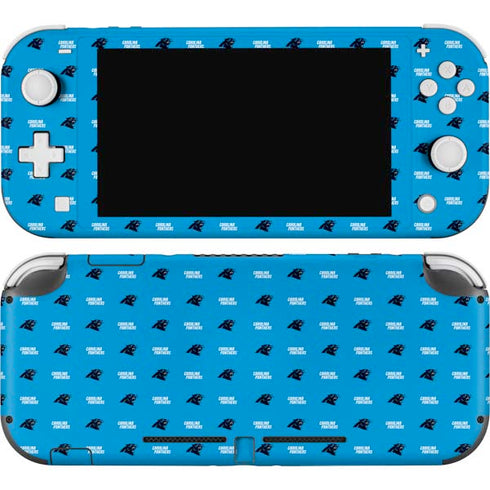 NFL Carolina Panthers Blitz Series Nintendo Switch Lite Skin