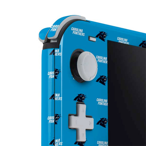 NFL Carolina Panthers Blitz Series Nintendo Switch Lite Skin
