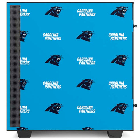 NFL Carolina Panthers Blitz Series NZXT H510 Compact ATX Mid-Tower Case Skin