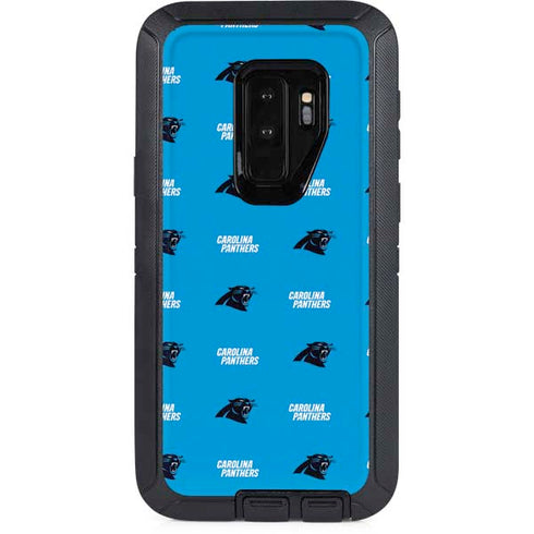 NFL Carolina Panthers Blitz Series Otterbox Defender Galaxy Skin