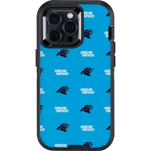NFL Carolina Panthers Blitz Series Otterbox Defender iPhone Skin
