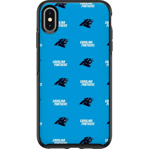 NFL Carolina Panthers Blitz Series Otterbox Symmetry iPhone Skin