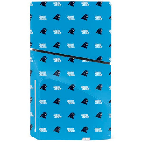 NFL Carolina Panthers Blitz Series PS5 Slim Disk Console Skin