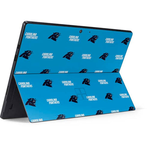 NFL Carolina Panthers Blitz Series Surface Pro 7 Skin