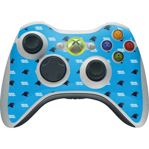 NFL Carolina Panthers Blitz Series Xbox 360 Wireless Controller Skin