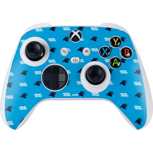 NFL Carolina Panthers Blitz Series Xbox Series S Controller Skin