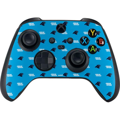 NFL Carolina Panthers Blitz Series Xbox Series X Controller Skin
