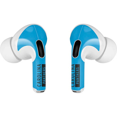 NFL Carolina Panthers Blue Performance Series AirPods Pro 2nd Gen Skin