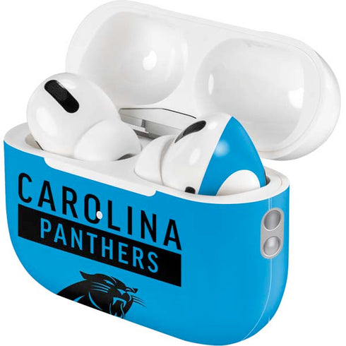 NFL Carolina Panthers Blue Performance Series AirPods Pro 2nd Gen Skin