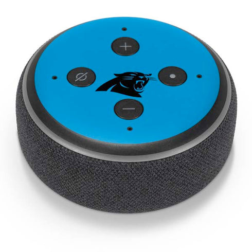 NFL Carolina Panthers Blue Performance Series Amazon Echo Dot Skin