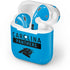 NFL Carolina Panthers Blue Performance Series Apple AirPods 2 Skin
