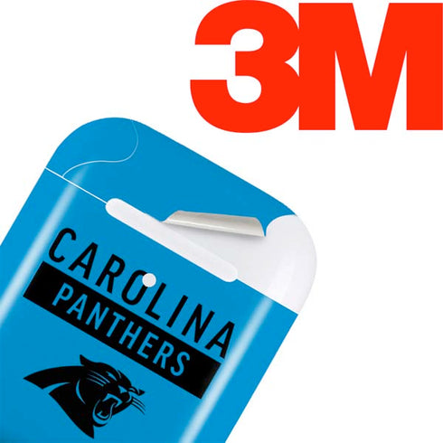 NFL Carolina Panthers Blue Performance Series Apple AirPods Skin
