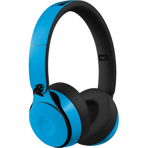 NFL Carolina Panthers Blue Performance Series Beats Solo Pro Skin