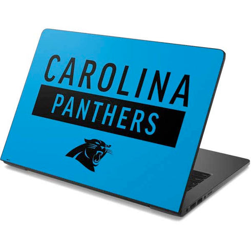 NFL Carolina Panthers Blue Performance Series Dell Chromebook Skin