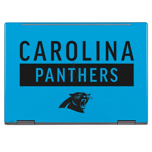 NFL Carolina Panthers Blue Performance Series HP Envy Skin