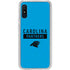 NFL Carolina Panthers Blue Performance Series Galaxy A10e Clear Case