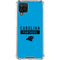 NFL Carolina Panthers Blue Performance Series Galaxy A12 Clear Case