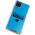 NFL Carolina Panthers Blue Performance Series Galaxy A12 Clear Case