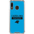 NFL Carolina Panthers Blue Performance Series Galaxy A30 Clear Case
