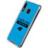 NFL Carolina Panthers Blue Performance Series Galaxy A30 Clear Case