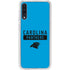 NFL Carolina Panthers Blue Performance Series Galaxy A50 Clear Case