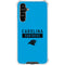 NFL Carolina Panthers Blue Performance Series Galaxy A54 5G Clear Case