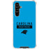 NFL Carolina Panthers Blue Performance Series Galaxy A54 5G Clear Case