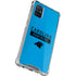 NFL Carolina Panthers Blue Performance Series Galaxy A71 5G Clear Case