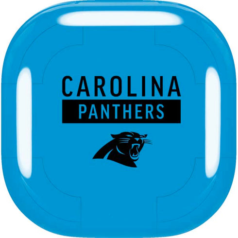 NFL Carolina Panthers Blue Performance Series Galaxy Buds Live Skin