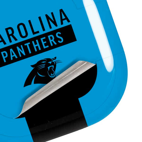 NFL Carolina Panthers Blue Performance Series Galaxy Buds Live Skin