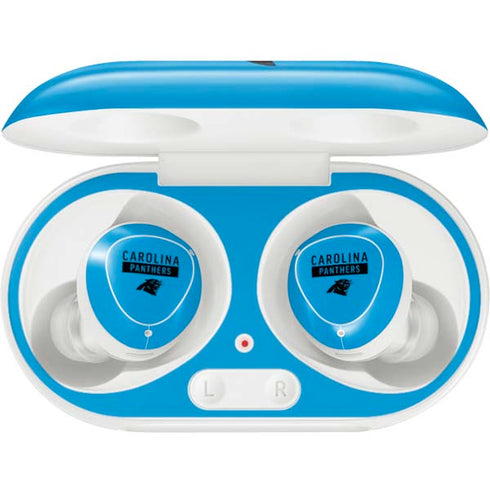 NFL Carolina Panthers Blue Performance Series Galaxy Buds Plus Skin