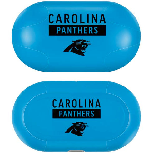 NFL Carolina Panthers Blue Performance Series Galaxy Buds Plus Skin