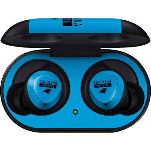 NFL Carolina Panthers Blue Performance Series Galaxy Buds Skin