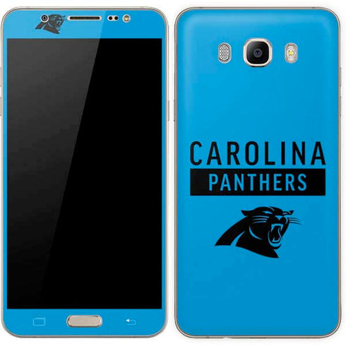 NFL Carolina Panthers Blue Performance Series Galaxy J7 Skin