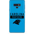 NFL Carolina Panthers Blue Performance Series Galaxy Note 9 Skin
