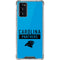 NFL Carolina Panthers Blue Performance Series Galaxy Note20 5G Clear Case