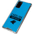 NFL Carolina Panthers Blue Performance Series Galaxy Note20 5G Clear Case