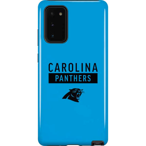 NFL Carolina Panthers Blue Performance Series Galaxy Note20 5G Pro Case