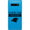 NFL Carolina Panthers Blue Performance Series Galaxy S10 Plus Skin