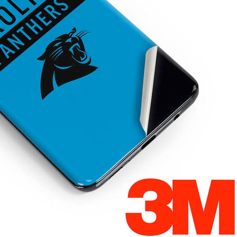 NFL Carolina Panthers Blue Performance Series Galaxy S10 Skin
