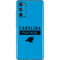 NFL Carolina Panthers Blue Performance Series Galaxy S20 Fan Edition Skin