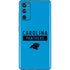 NFL Carolina Panthers Blue Performance Series Galaxy S20 Fan Edition Skin