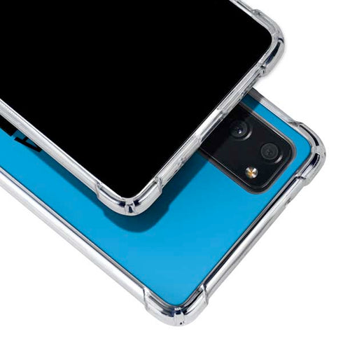NFL Carolina Panthers Blue Performance Series Galaxy S20 FE Clear Case