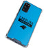 NFL Carolina Panthers Blue Performance Series Galaxy S20 FE Clear Case