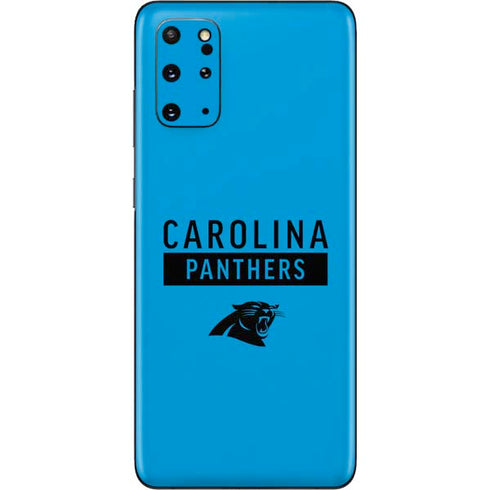 NFL Carolina Panthers Blue Performance Series Galaxy S20 Plus Skin