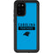 NFL Carolina Panthers Blue Performance Series Galaxy S20 Plus Waterproof Case