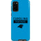 NFL Carolina Panthers Blue Performance Series Galaxy S20 Pro Case